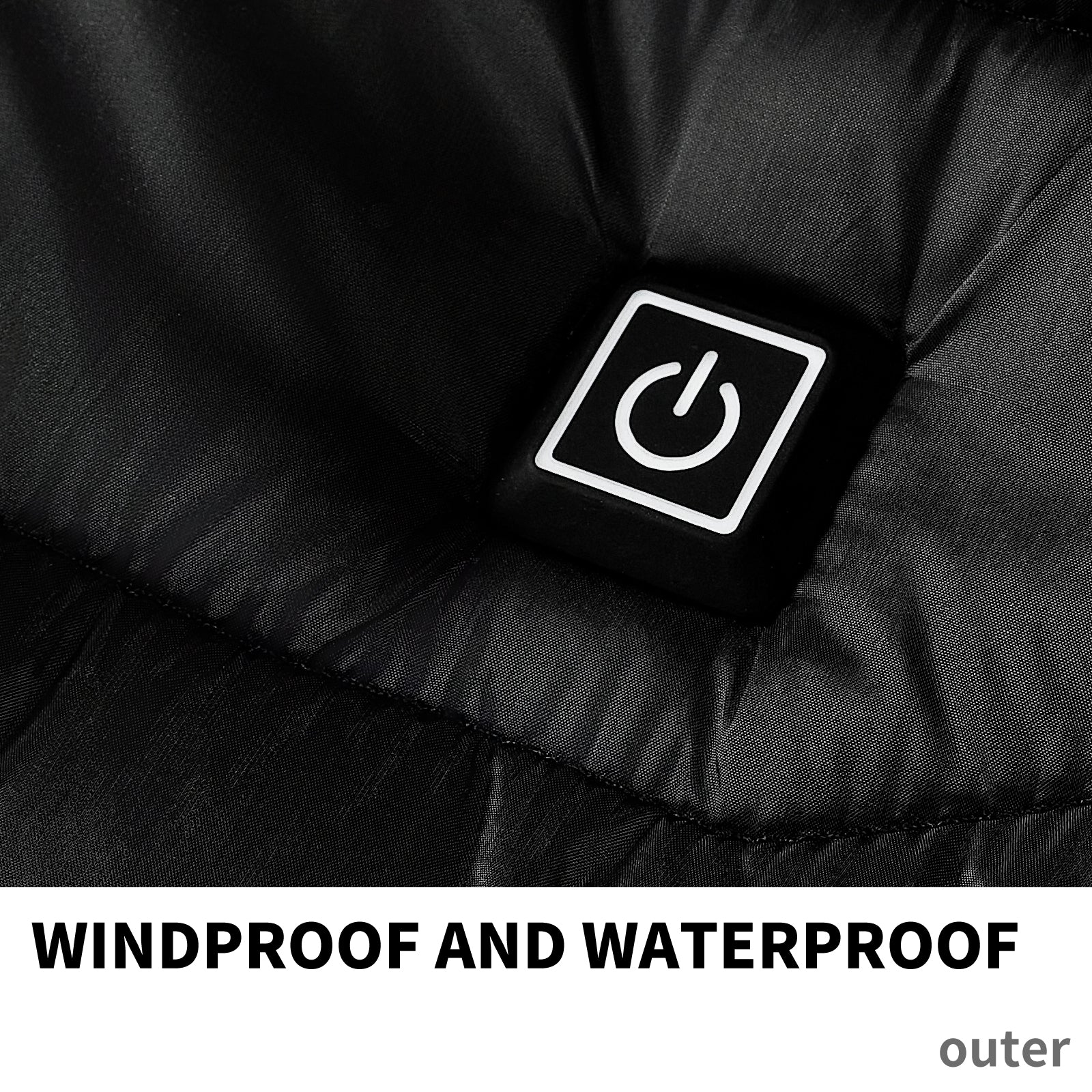 "Chaqueta Térmica para Hombre y Mujer con Calefacción Eléctrica – Abrigo Acolchado con Capucha, Cortaviento e Impermeable para Invierno Extremo"