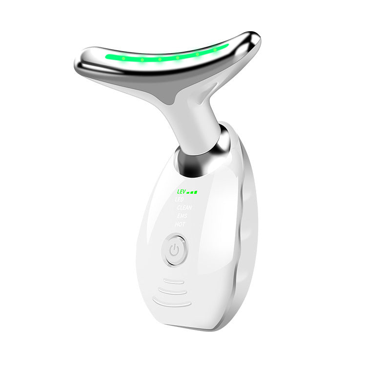 Masajeador Facial Profesional con Luz LED y Efecto Lifting para Cuello y Cara