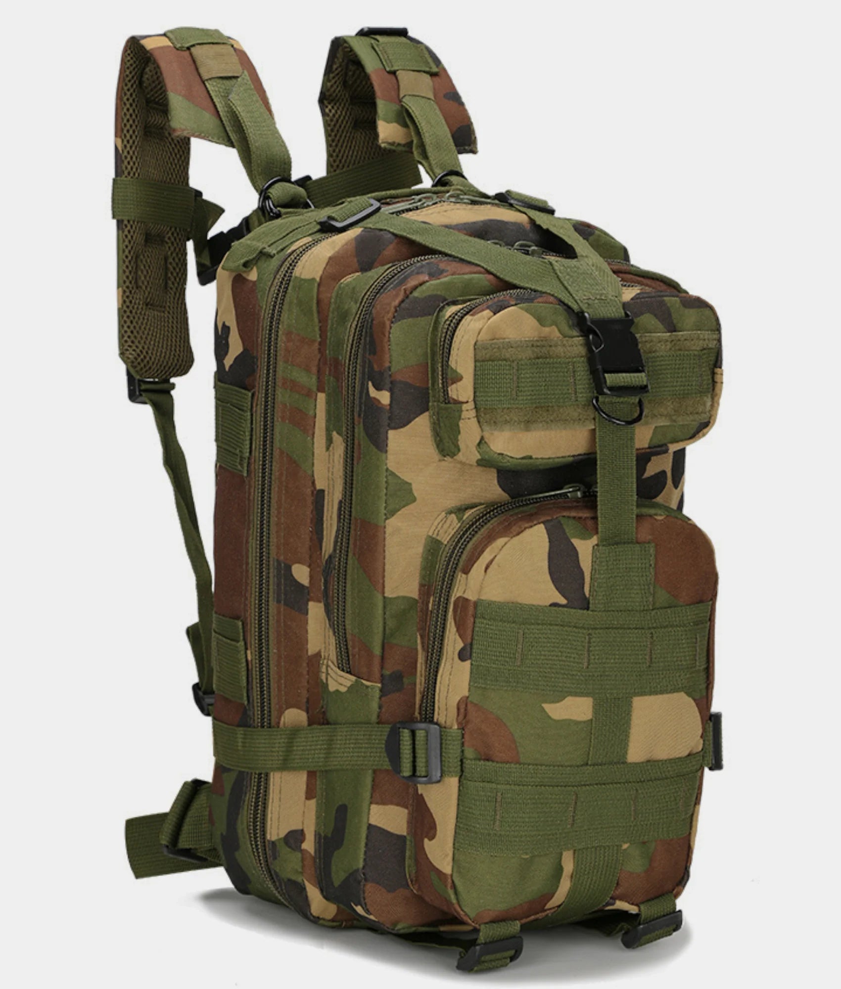 🔥 JupiterGear Tactical ProX 25L – Mochila Unisex Militar de Alta Resistencia con Sistema Molle | Ideal para Outdoor, Rango y Viajes