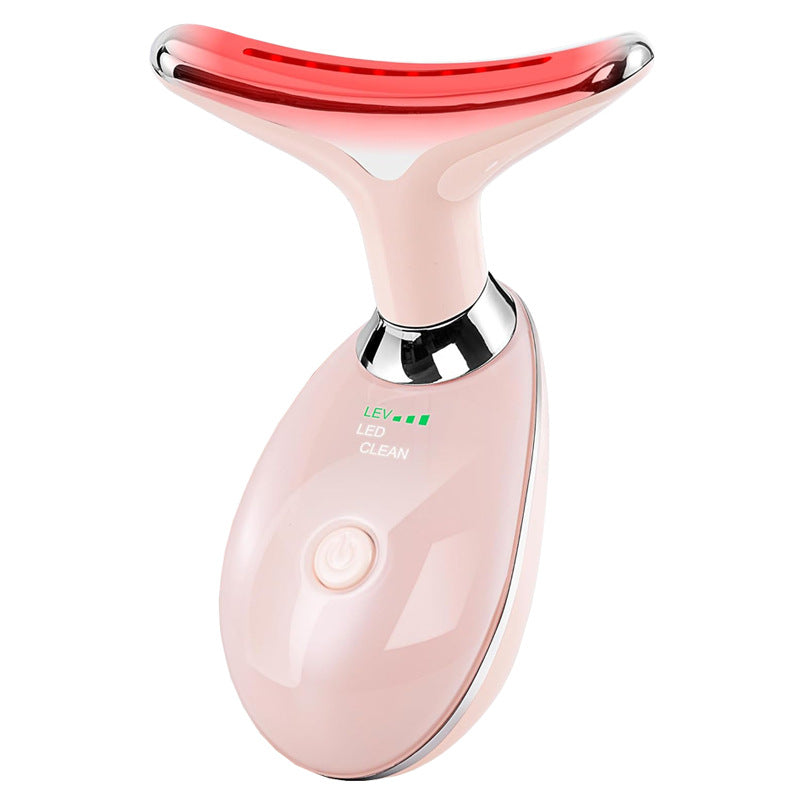 Masajeador Facial Profesional con Luz LED y Efecto Lifting para Cuello y Cara