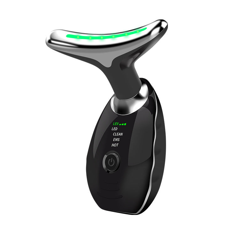 Masajeador Facial Profesional con Luz LED y Efecto Lifting para Cuello y Cara